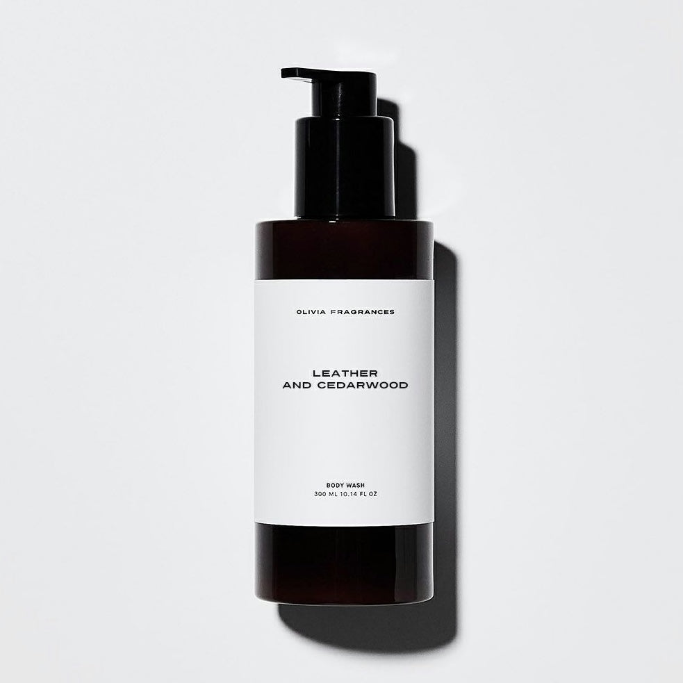 レザー＆シダーウッド BODY WASH・HAND WASH / OLIVIA