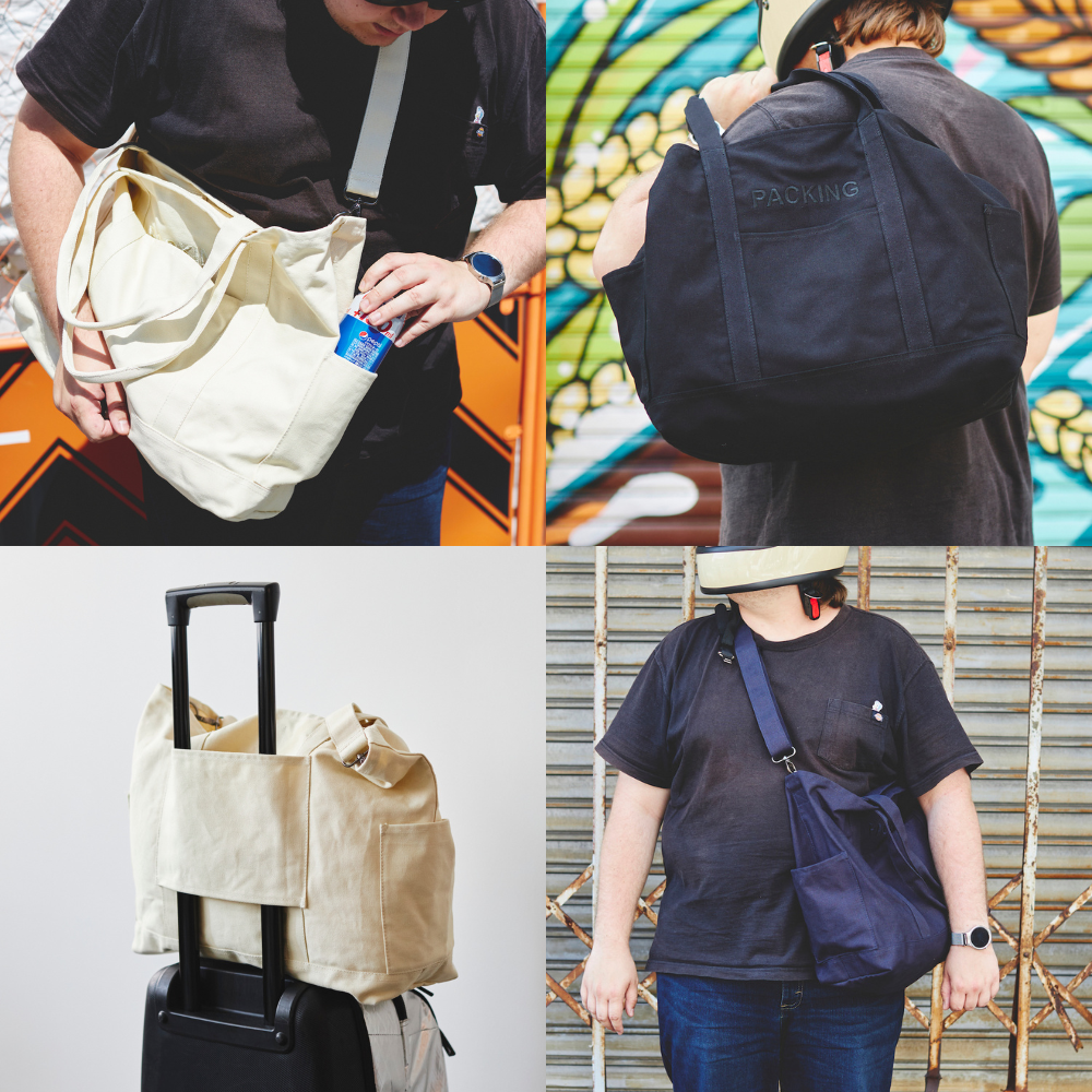 PACKING CANVAS UTILITY TOTE – HATCH