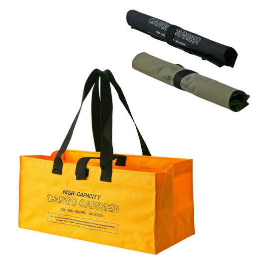 たためる、頼れるカーゴバッグ