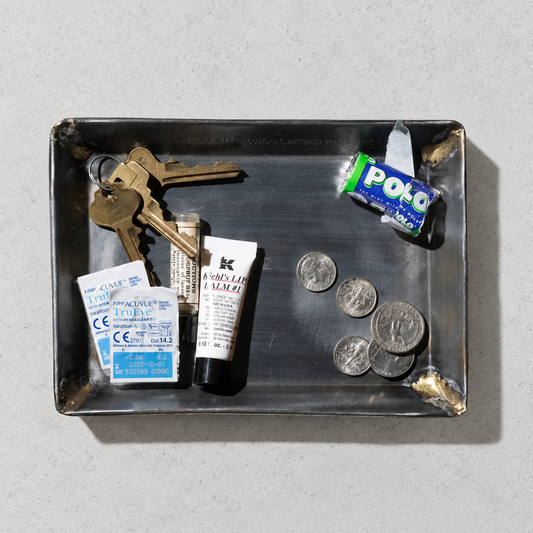 RECYCLE STEEL TRAY