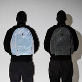 BLACK REFLECTIVE BACKPACK / PACKING