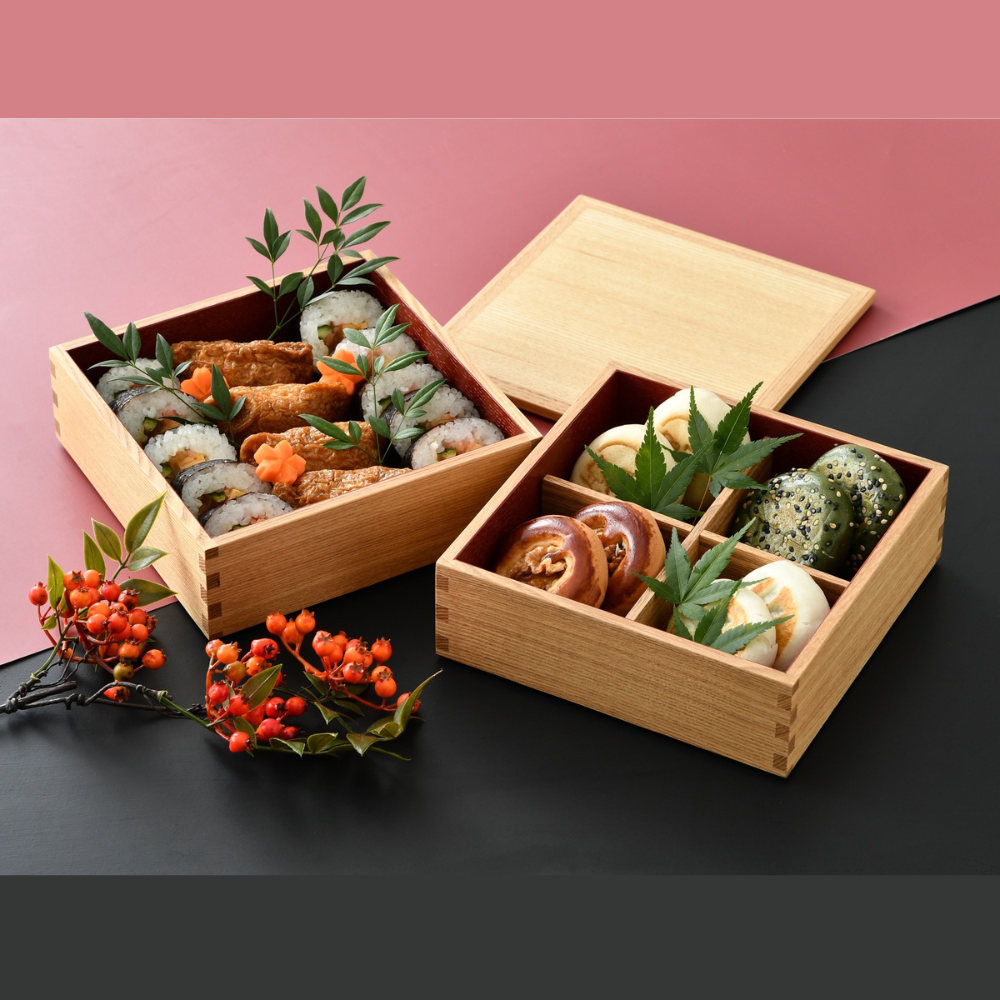 白木塗タモ 重箱 / 松屋漆器店 – HATCH 白木塗タモ 重箱 / 松屋漆器店 – HATCH
