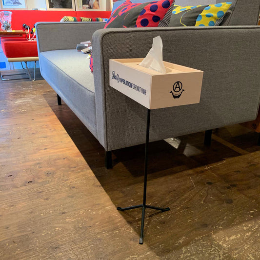 スタンド付きティッシュボックス