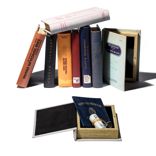 洋書のような小物入れ