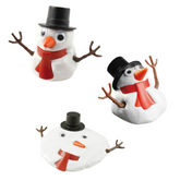 溶けていくオブジェ!メルティングスノーマン