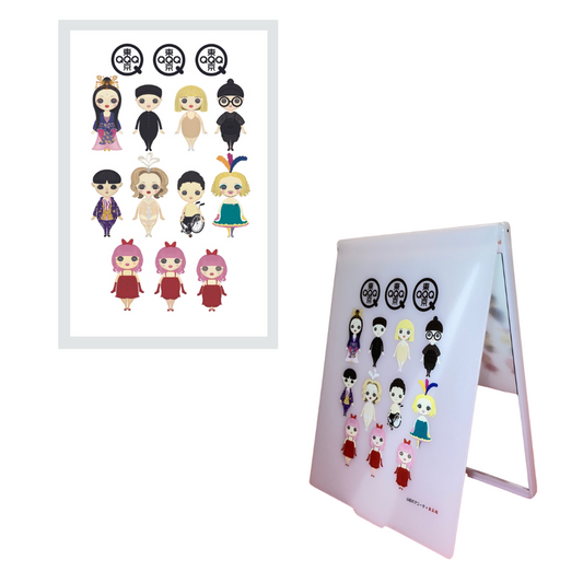 東京QQQ / シール、ミラー