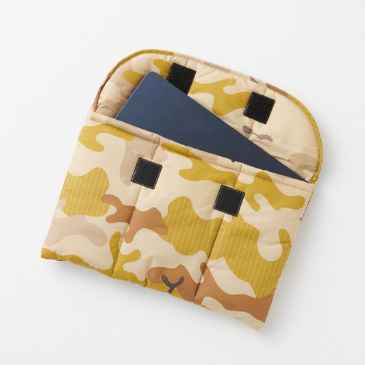 撥水加工のもこもこラップトップスリーブ