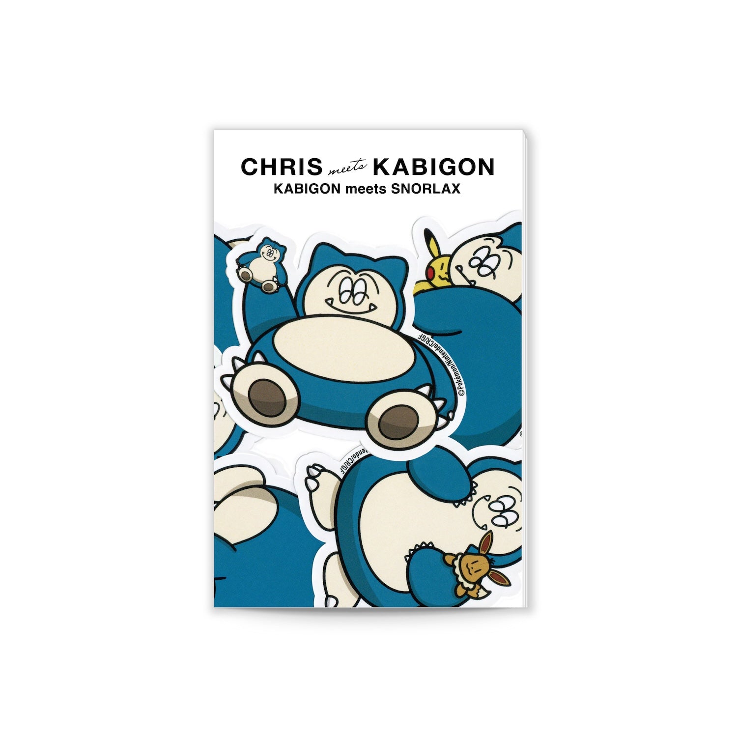 予約商品】「CHRIS meets KABIGON / KABIGON meets SNORLAX」公式図録 