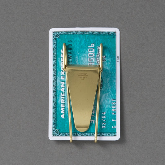 大人ミニマルなマネークリップ