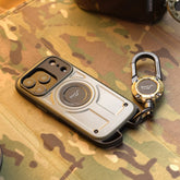 【iPhone17】カラビナループ搭載 iPhoneケース(MIL規格準拠)