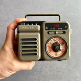 見た目レトロ、機能最新ラジオ