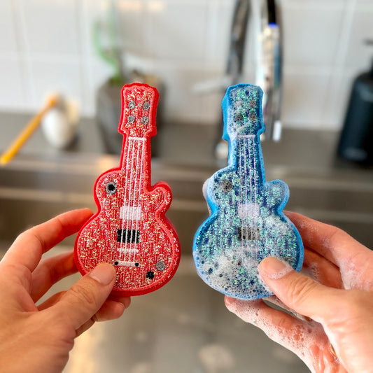 皿洗いのテンションを上げるやつ(赤青2個セット)