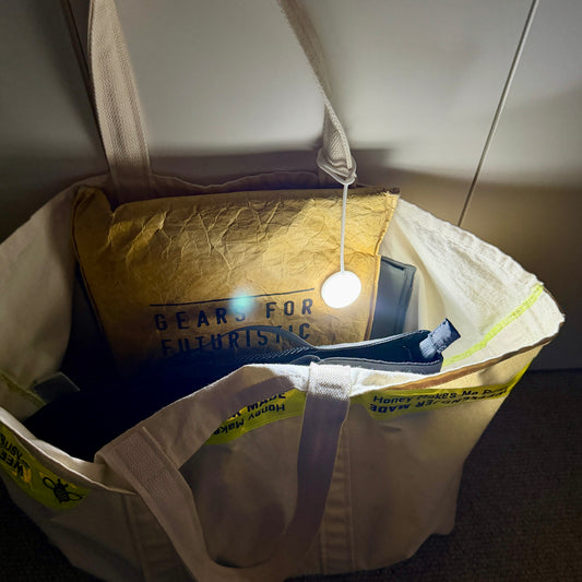 ゴソゴソしないバッグ用ライト