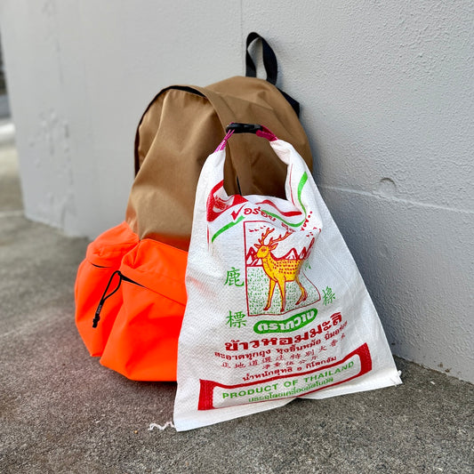 ジャスミンライス・ロールトップバッグ