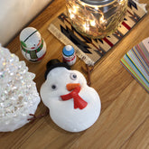 溶けていくオブジェ!メルティングスノーマン