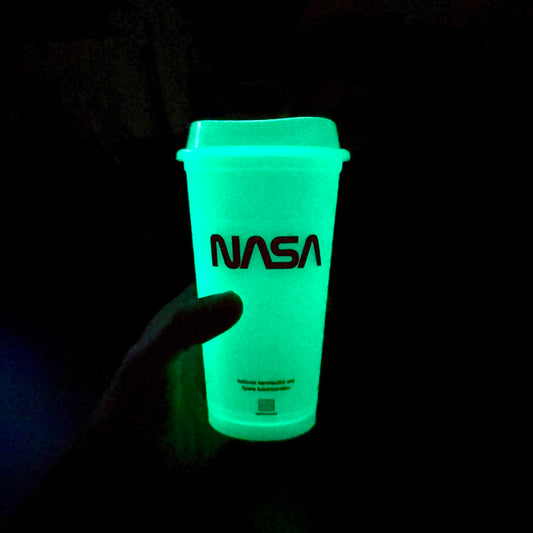 蓄光 × NASA。ずるいタンブラー。