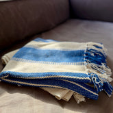 マリン感が絶妙なツイルブランケット