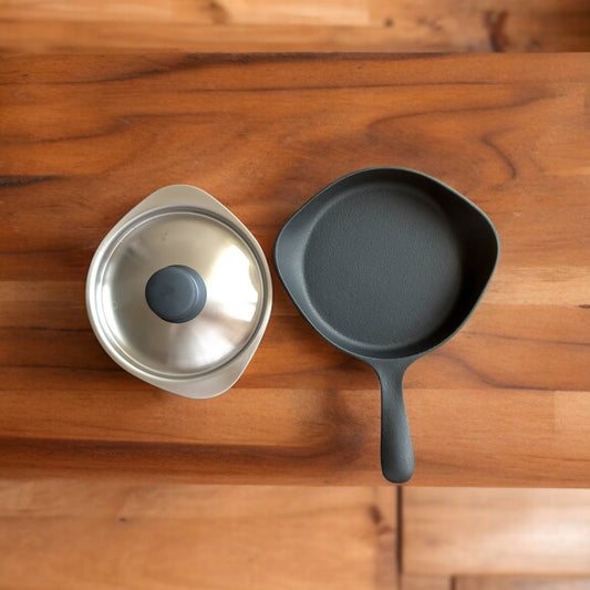 テーブルに映える、南部鉄器ミニパン(16cm)