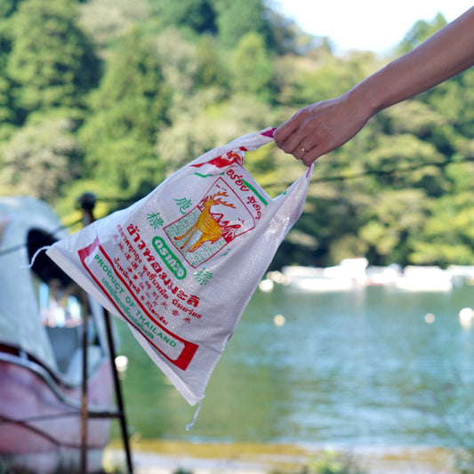 ジャスミンライス・ロールトップバッグ