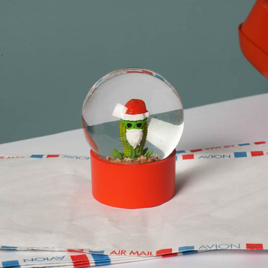 陽気なサボテンスモールサンタ