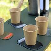 紙コップが飛ばない、倒れないマット(4pcsパック)
