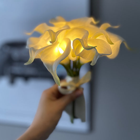 本物のお花のようなLEDライト(ブーケ)