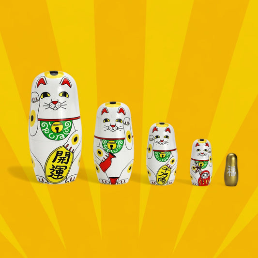 招き猫のマトリョーシカ
