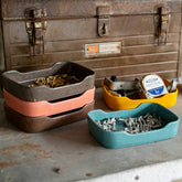 重ねても、並べても、ちょうどいいリユースメラミントレイ