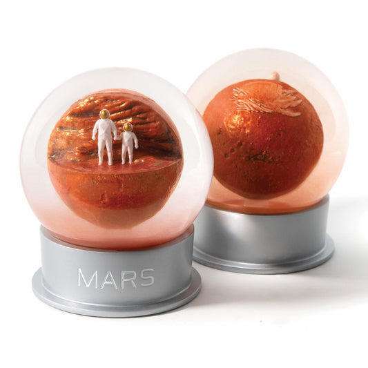 火星を閉じ込めたスノーグローブ