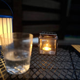 夜のムードメーカー、キャンドルホルダー(お香立てとしても)