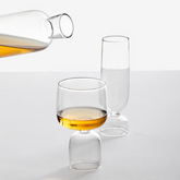 アンバランス感が美しいグラス