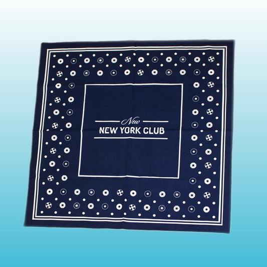 BAGEL MONOGRAM BANDANNA