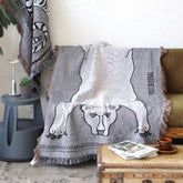 僕はシロクマ派、あなたは?大判ブランケット