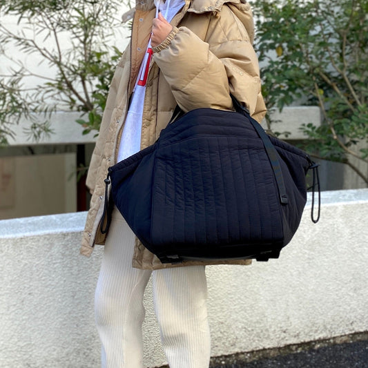 キルティング多機能マザーズトート