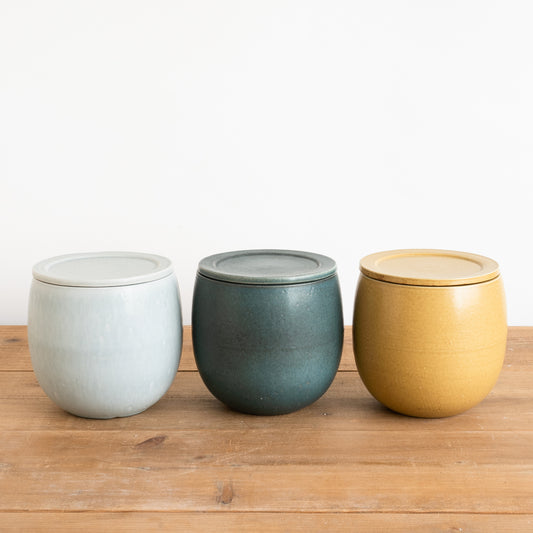 信楽焼のおしゃれなぬか壺