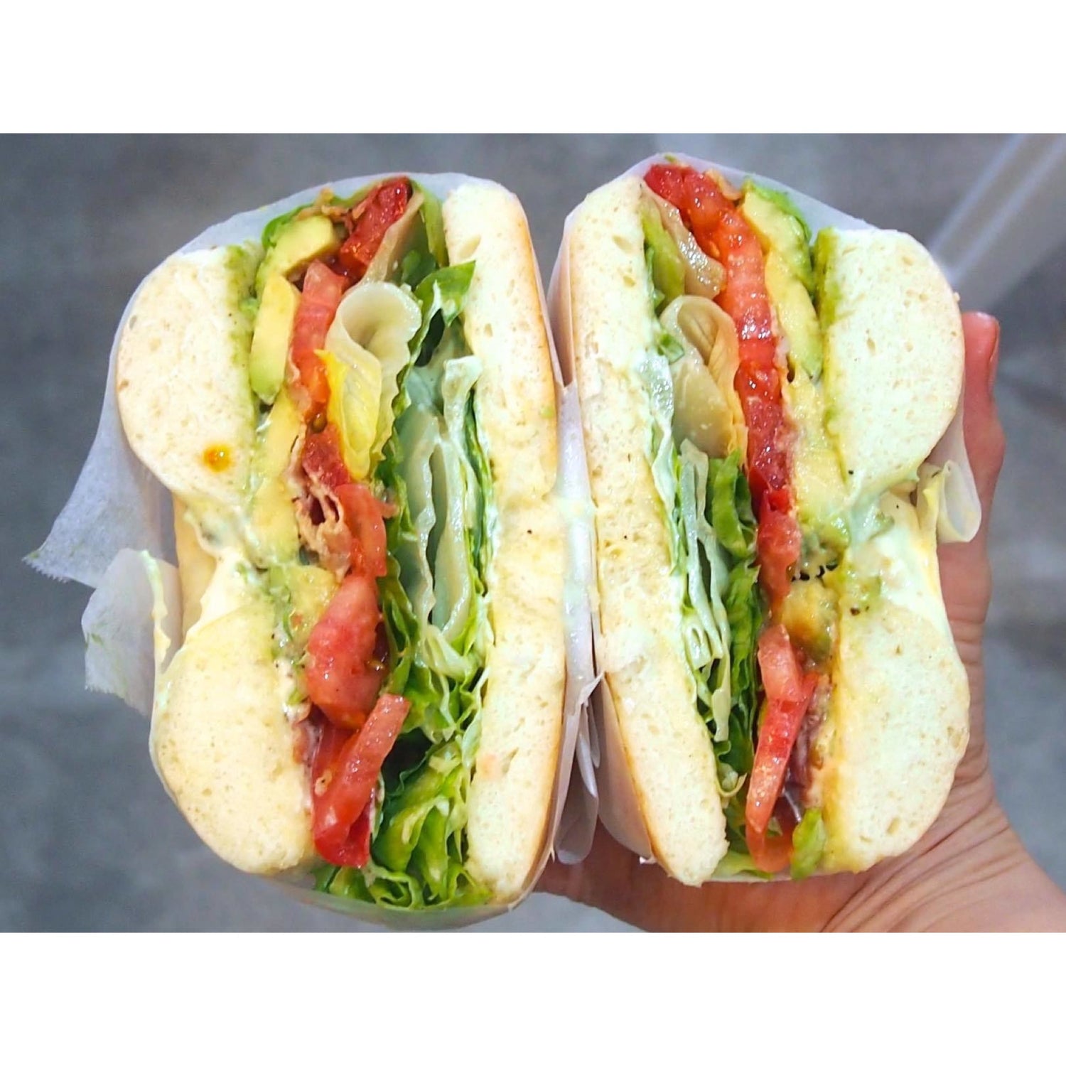 ONION BAGEL 調理例