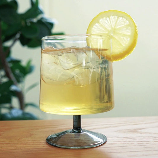 シンプルでユニークな耐熱ゴブレットグラス