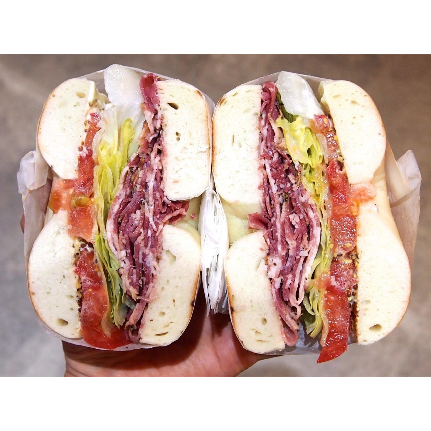 POPPY BAGEL 調理例