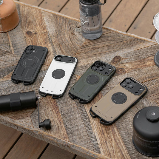 【iPhone17】カラビナループ搭載 iPhoneケース（MIL規格準拠）