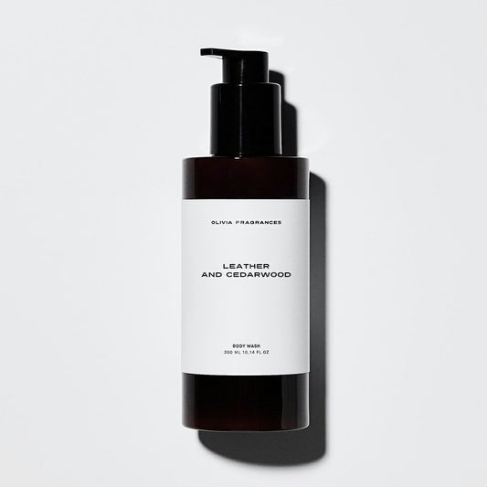 レザー＆シダーウッド BODY WASH・HAND WASH / OLIVIA FRAGRANCES