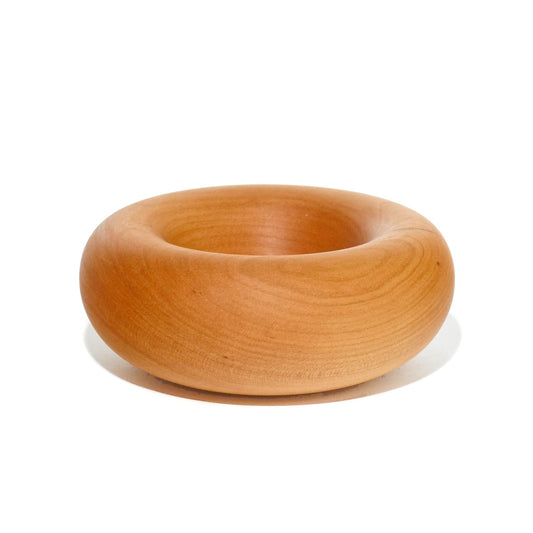 WOODEN DONUT BOWL / FRESH FEELING