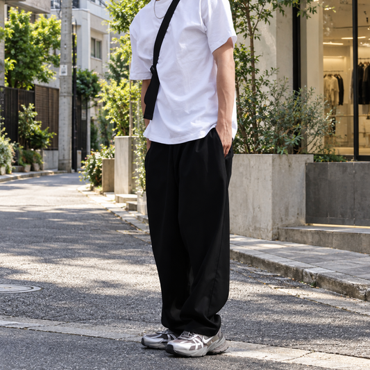シルエットも快適さも、やみつきパンツ(HATCH限定商品)