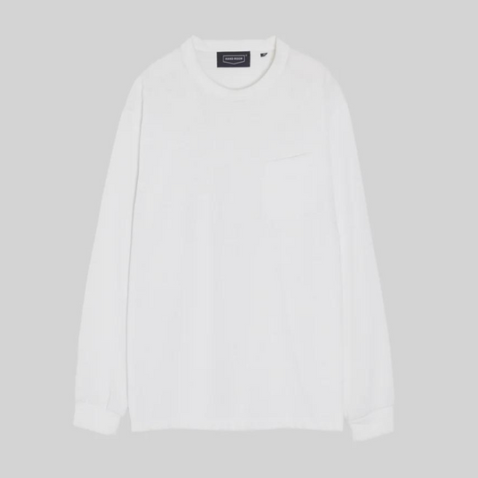 HAND ROOM / POLYESTER COTTON FEEL T-SHIRT LONG SLEEVE 8001-1202