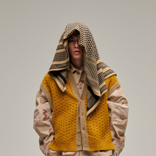 Cashmere Mixed Shemagh / MAGIC STICK