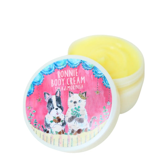 ペットにもやさしく触れられる ロニーボディクリーム シア&モリンガ