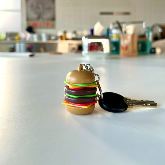 ゲップするハンバーガー