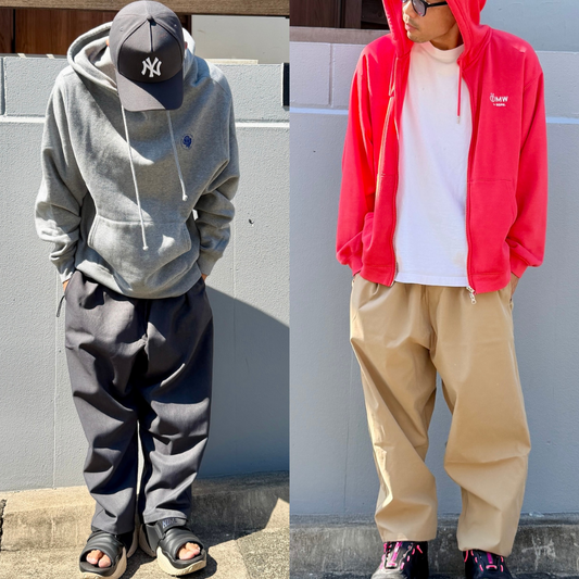 シルエットも快適さも、やみつきパンツ / SUNDAY PANTS