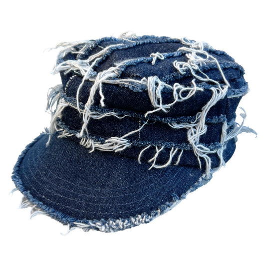 ハンドメイド ARMY HAT BLUE DENIM / MURAKAMI
