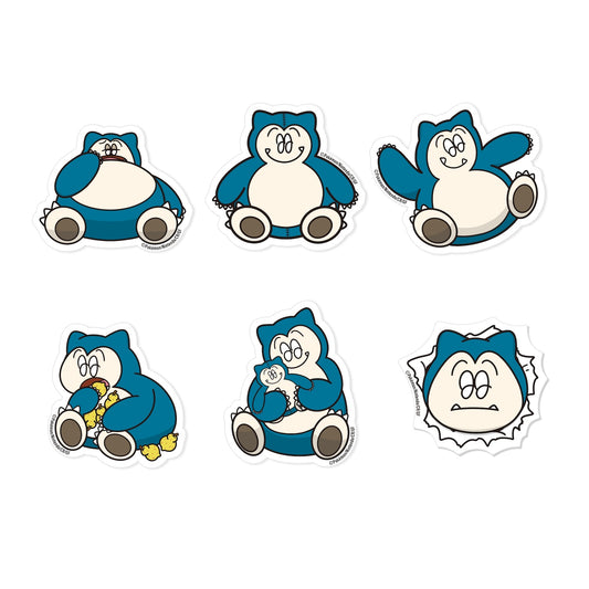 【予約商品】KABIGON&SNORLAX ダイカットステッカーセット