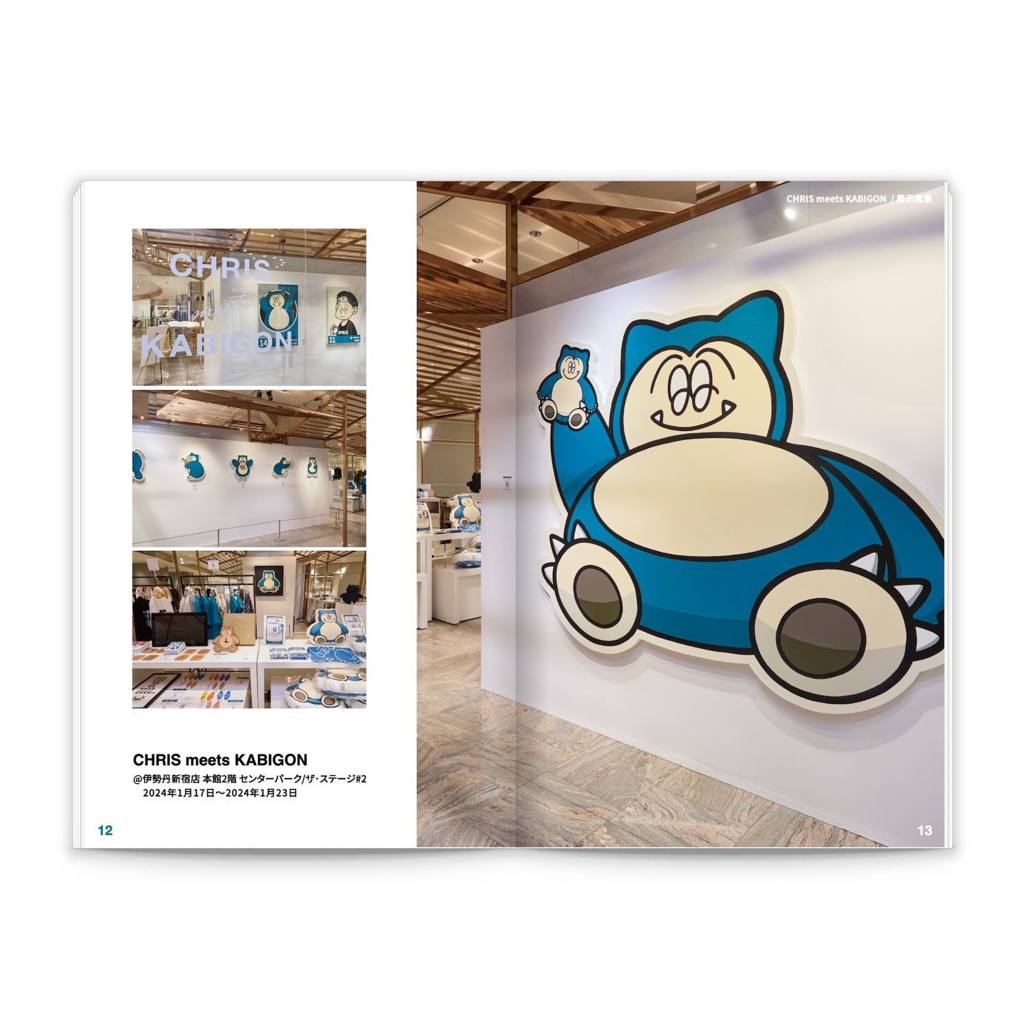 予約商品】「CHRIS meets KABIGON / KABIGON meets SNORLAX」公式図録